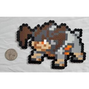 Terrakion Menu Sprite Pokemon Perler